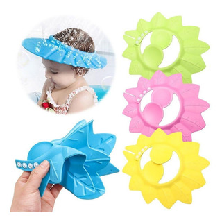 Visera Gorro Para Baño Bebe Protector Oídos O Corte De Pelo Visera Gorro Para Baño Bebe Protector Oídos O Corte De Pelo