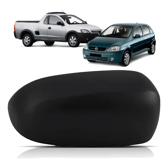 Capa Retrovisor Corsa Joy Maxx 2003 2004 2005 A 2012 Preta