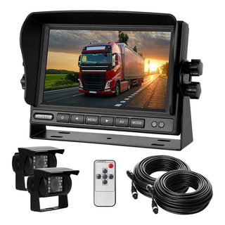 Kit Cámara Y Monitor Respaldo Rv 7 Hd 2 Cámaras Ip68 Kit Cámara Y Monitor Respaldo Rv 7 Hd 2 Cámaras Ip68