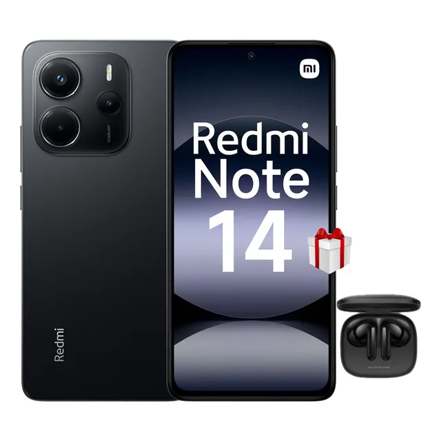 Xiaomi Redmi Note 14 128 Gb Negro 6gb Ram Distribuidor Autorizado