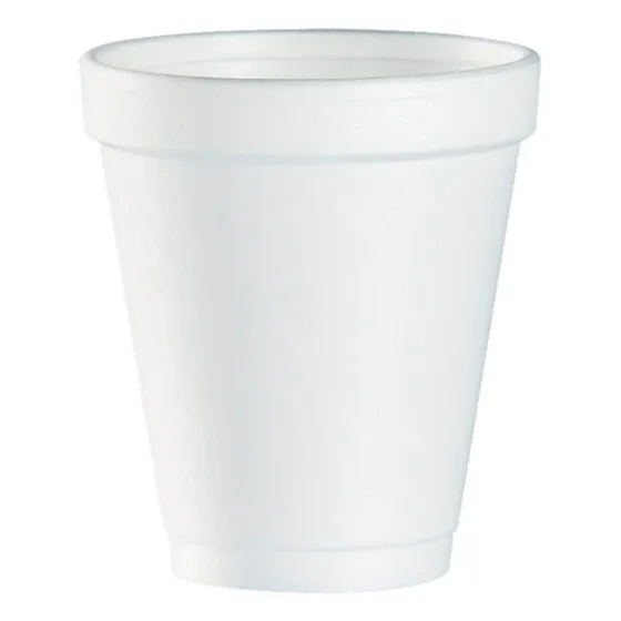 Copinho Isopor 100 Ml Para Café Bebidas Quentes 100 Unidades Cor Branco Branco