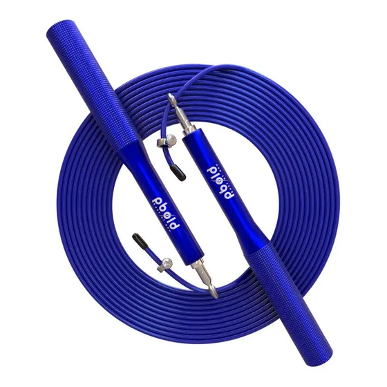 Cuerda Lazo Para Saltar Guaya Ejercicio Crossfit Fitness Color Azul
