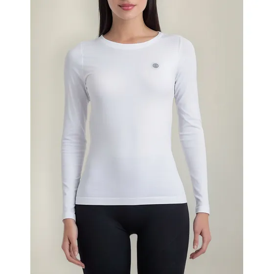 Camiseta Polera Primera Capa Térmica Calce Ajustado Dama