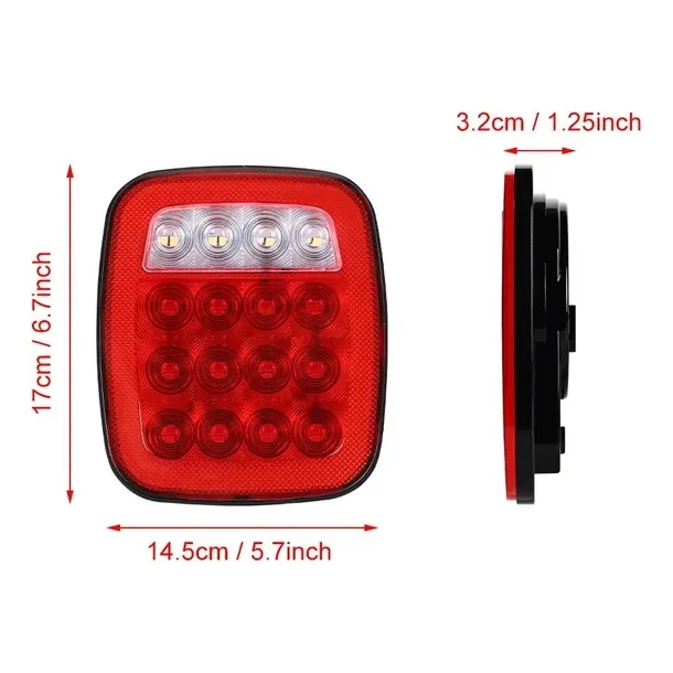 Stop Universal Jeep Camion Triton Encava Remolques Trailer