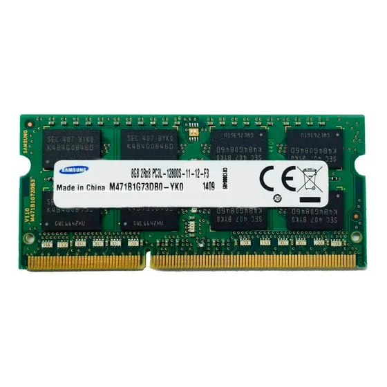 Memória RAM Portatil verde 8GB 1 Samsung M471B1G73EB0-YK0