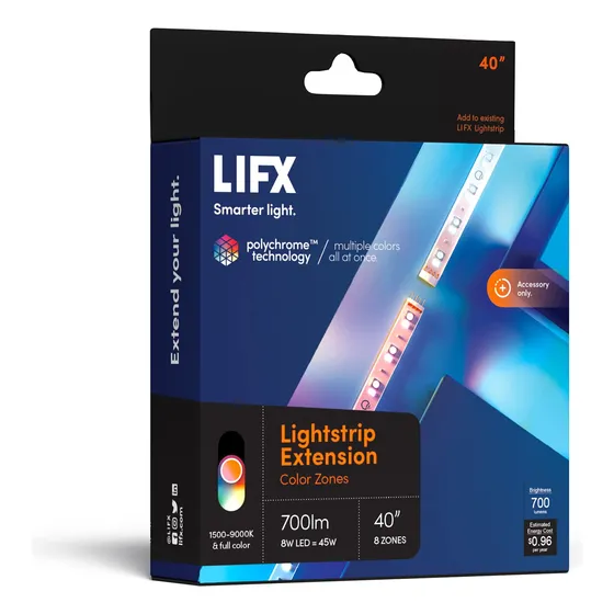 Tira De Luz Led Lifx Lightstrip 40 Extension, A Todo Color