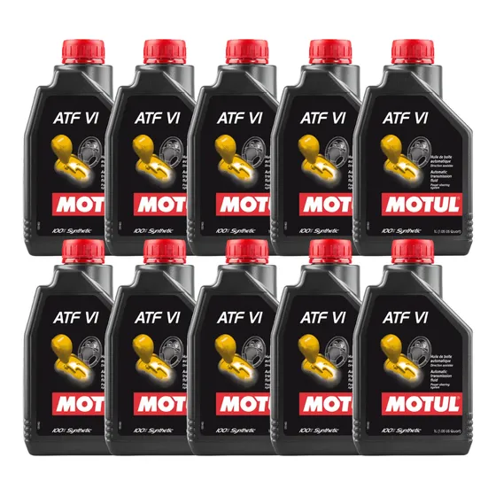 Kit Óleo De Câmbio Automatico Motul Atf Vi Com 10 Litros
