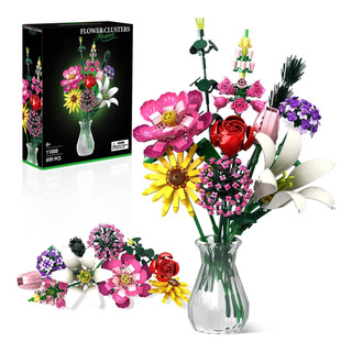 Linkowin Juego De Construcción De Ramo De Flores, 699 Piezas Linkowin Juego De Construcción De Ramo De Flores, 699 Piezas