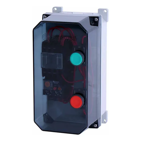 Arrancador Tensión Plena 220v 3f 3-4hp Gabinete Plástico 60