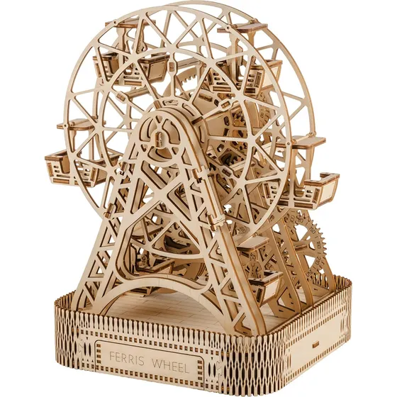 Wooden.city Rompecabezas 3d De Madera De Rueda