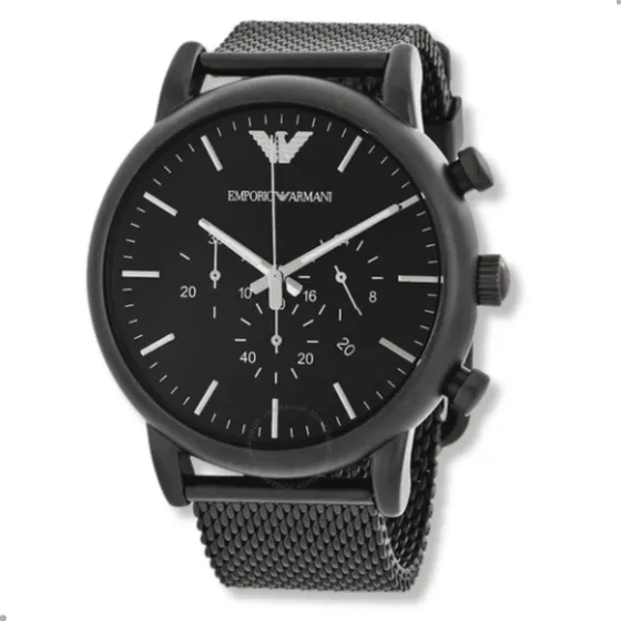 Relogio De Pulso Masculino Armani Ar1968 Preto