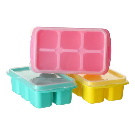 Bandeja 6 Cubos De Hielo 3pzs
