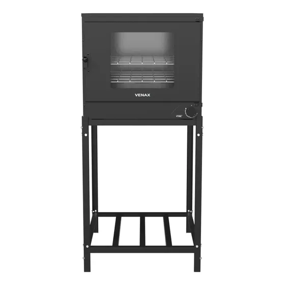 Forno Industrial Fi 109l Com Base Preto Gas Glp