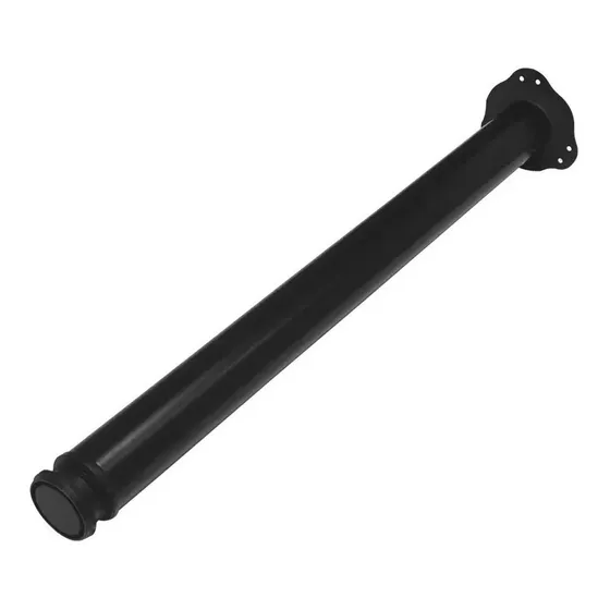 Pata Mesa Negra 71 Cm Reforzada Calidad Regulable Barra Tuyu