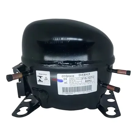 Compressor Embraco EMR80HLR 1/4+ R134A para Geladeira e Freezer