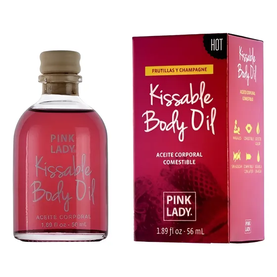 Gel Lubricante Pink Lady Intimo Masajes Calor Comestible