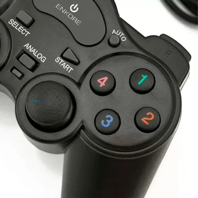 Mando Enkore Addict Para Pc Laptop Con Joystick Y Gatillos