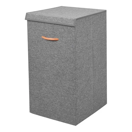 Caja Organizadora Canasto Ropa Carry All® 78 Litros Cesta Almacenaje Plegable Con Tapa