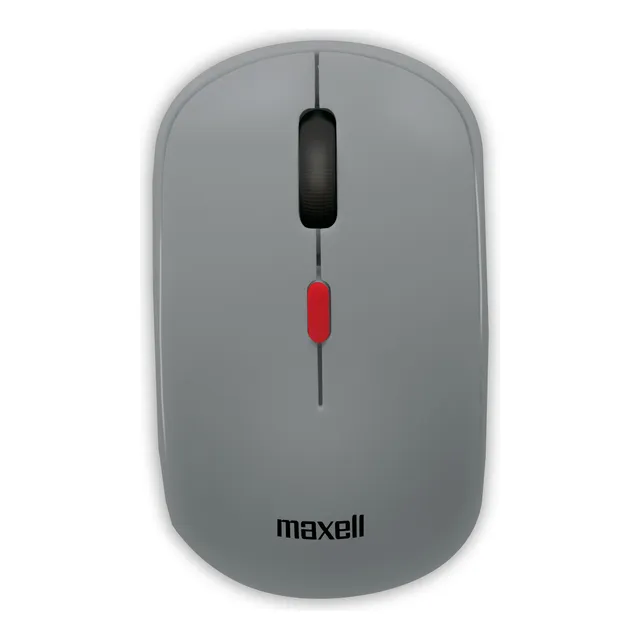 Mouse Inalámbrico Maxell 1200 Dpi Mowl-100 Gris