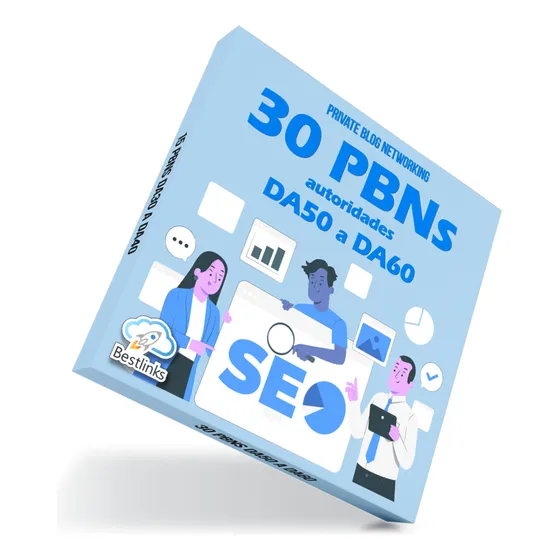 30 Pbns Backlinks Da50 A Da60+ Nacionais