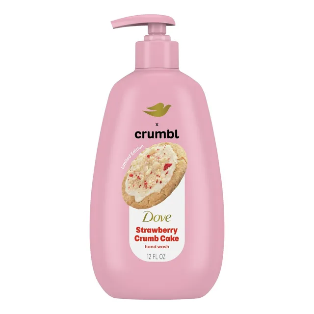 Dove Crumbl Cookies Jabón Líquido De Manos Strawberry