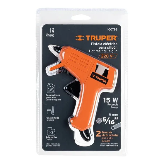 Pistola Para Silicón De Barra Delgada Truper 100795