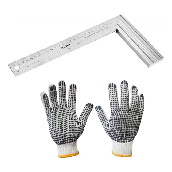 Escuadra De Aluminio 30cm Tolsen Aleación Acero Supercenter