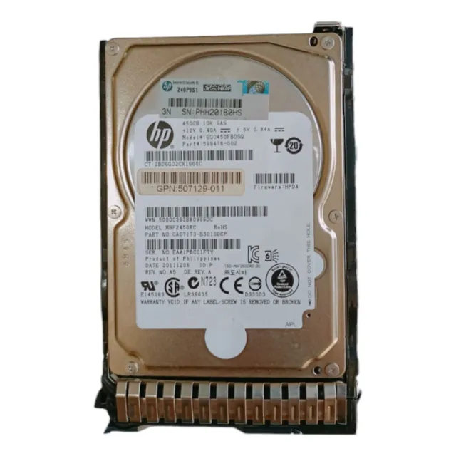 Disco Duro Hp Eg0450fbdsq- 450gb