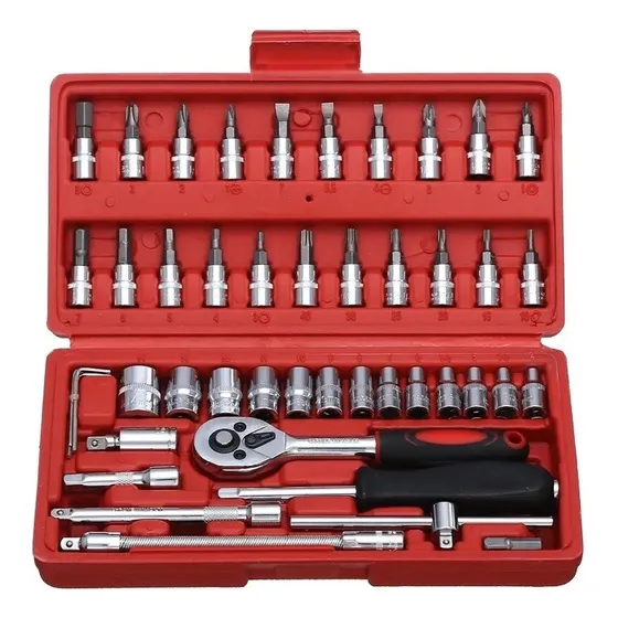 Juego De Herramientas Autocle Mechanics, Kit De Enchufes De 