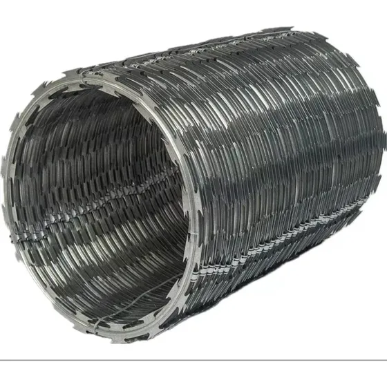 Alambre Concertina Doble Cruzada Rollo 30 Cm X 8 Mts