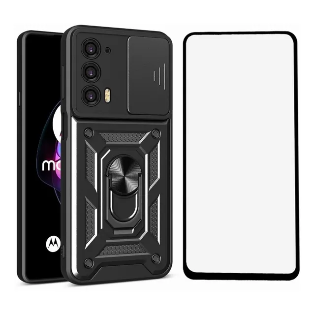 Funda Con Anillo Para Moto Motorola +mica