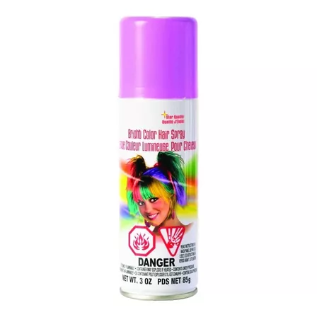 Spray Para Pintar Cabello Lila 3oz