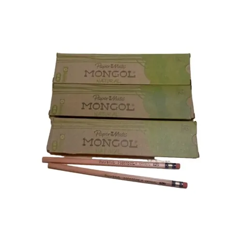 Lápiz Mongol Natural  Nro 2 Paper Mate 12 Lapices X3 Cajas