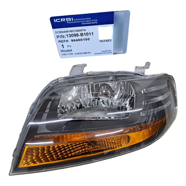 Faro Delantero Izquierdo Chevrolet Aveo 1.6 2006 Al 2010 