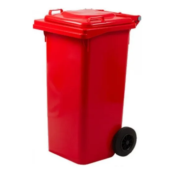 Contenedor De Basura - Tacho Negro 120 Litros