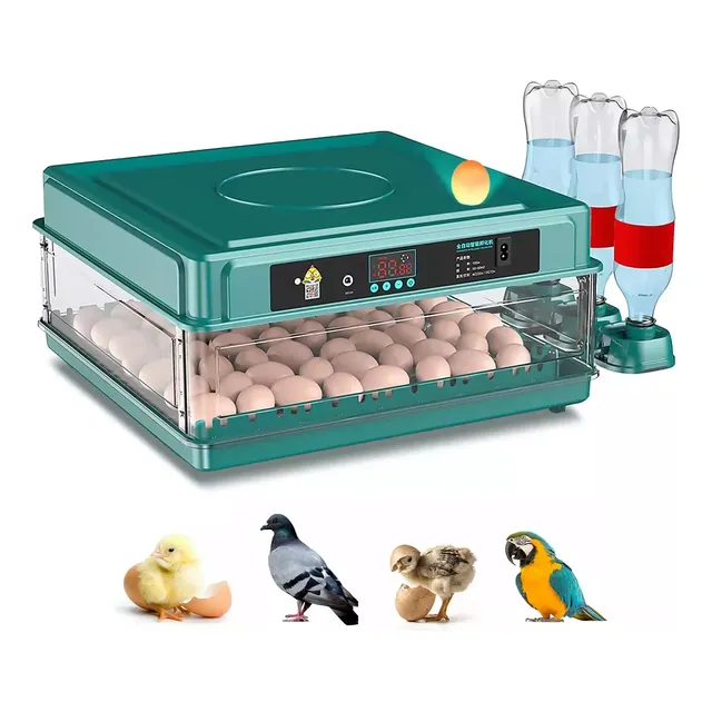 Incubadora Automática De Aves Corral 360 ° Espacio Ajustable