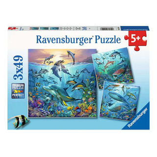 Ravensburger Rompecabezas: Animales Del Océano 3 Pack Ravensburger Rompecabezas: Animales Del Océano 3 Pack
