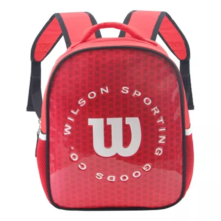 Mochila Jardin Infantil Nene Colegio Wilson Niños Espalda Color Rojo