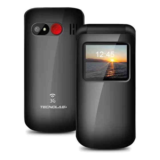 Teléfono Celular Senior Adulto Mayor Almeja 3g Sos