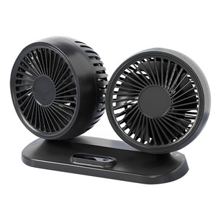 Ventilador De Escritorio De Doble Cabezal Para Coche, 24 V, Ventilador De Escritorio De Doble Cabezal Para Coche, 24 V,