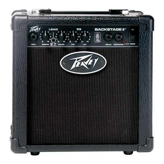 Amplificador Guitarra Peavey Backstage 110v + Nf-e