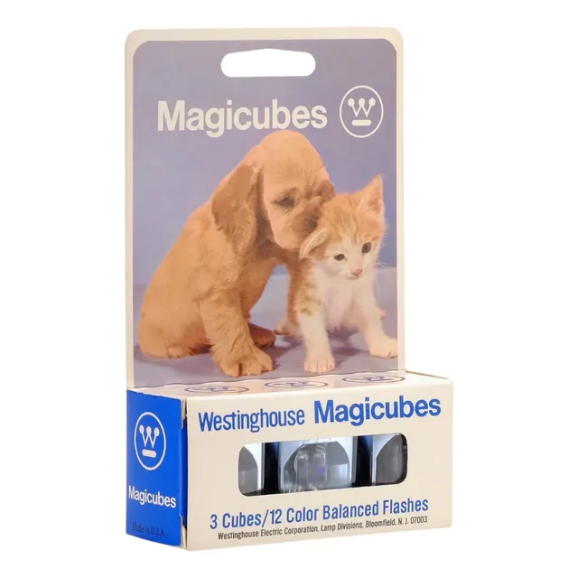 Flash Westinghouse Magicubes Vintage Nuevo Blanco