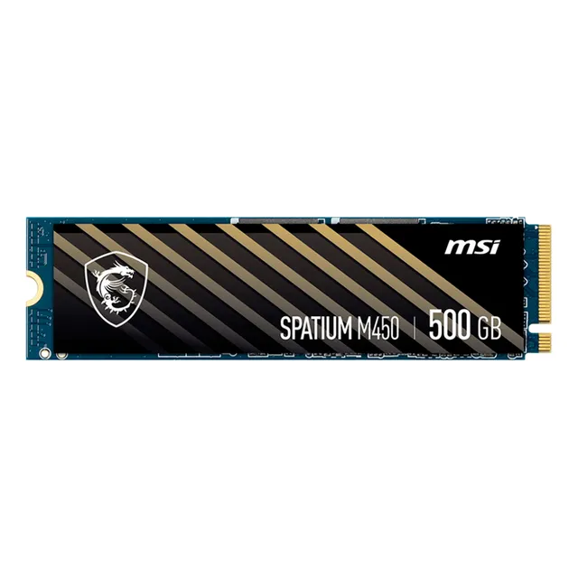 Unidad Ssd M.2 500gb Msi Spatium M450 Nvme 3600/2300 Mb/s