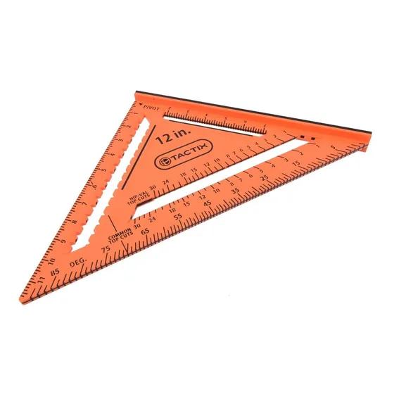 Escuadra Triangular Rápida  Carpinteria Tactix 12 Pulgadas