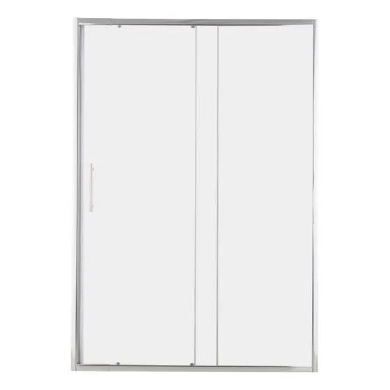 Mampara De Vidrio Templado, Sistema Ajustable Entre 135 A 150 El Ancho, Altura 185 Naffull