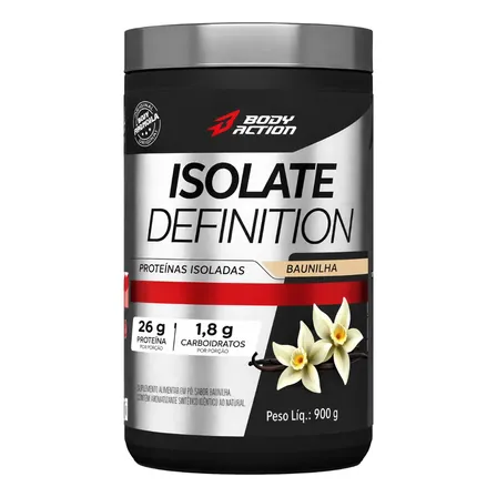 Whey Isolado Proteína 100% Isolada 900g Body Zero Açúcar