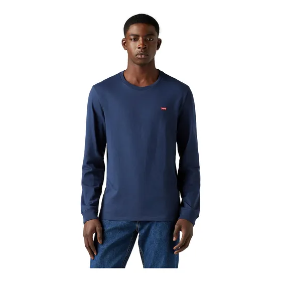 Polo Hombre Ls Original Hm Tee Azul Levis 72848-0001