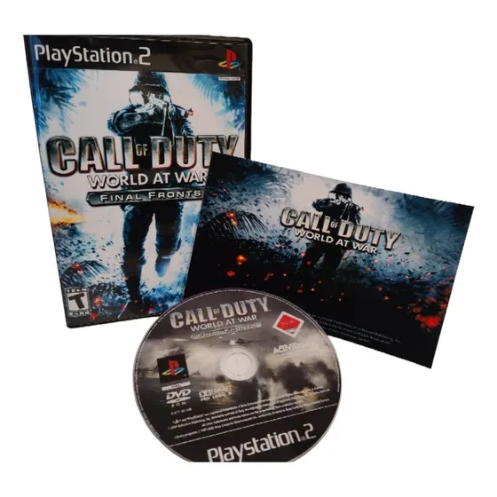 Call Of Duty: World At War Final Fronts Para Ps2