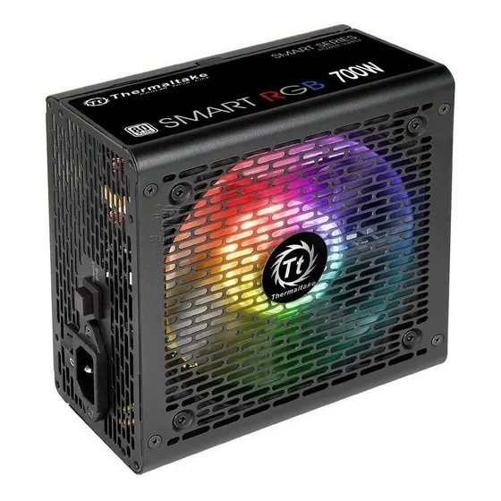 Fuente de alimentación para PC Thermaltake Technology Smart RGB Series SPR-700AH2NK-1 700W black 220V