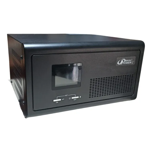 Inversor Cargador Seno Pura 0,6kw 600va 600w 12vdc Lcd Ap